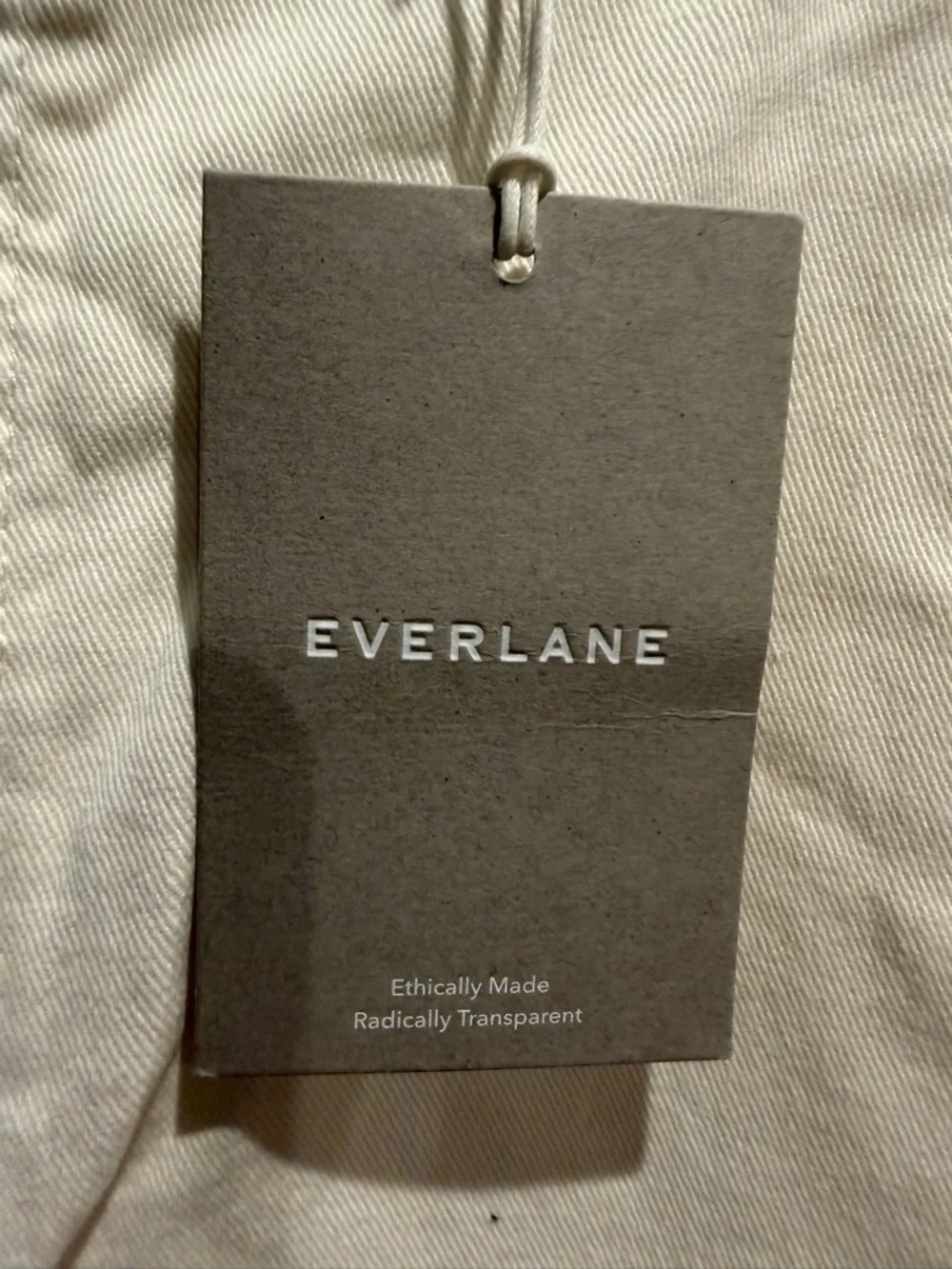 Everlane The Utility Curve Pant Bone Size 12 Regular NWT - Picture 10 of 10